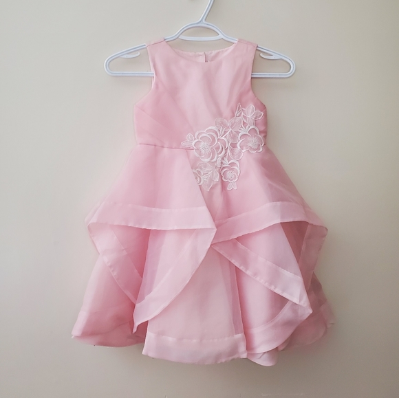 Janie and Jack Tiered Ruffle Organza Dress - Picture 3 of 13